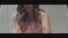 Encouraging Diaper Change with Gloves POV