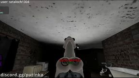 bbc fucking snowbunny girl in roblox condo (she didnt expect that)