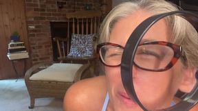 Humiliating Your Tiny Dick With My Giant Magnifying Glass