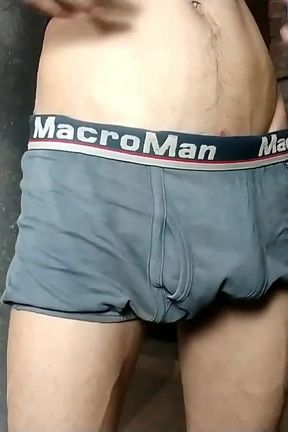 Big Cock Showing in the Room, Nude Big Cock