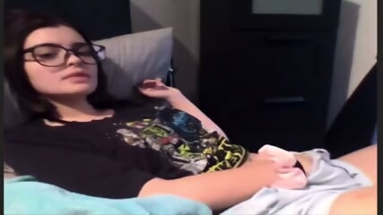 Garota Timida Na Live
