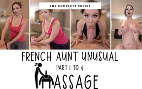 French Stepaunt Unusual Massage - Complete - Immeganlive X Wcaproductions