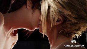 Jessie's Wet Moans Echo As Cloud Thrusts Her Deep With Passion