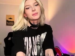 Solo Amateur Blonde Teen Homemade Pussy Masturbation