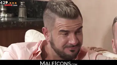Anal Iconic Hunks - Raw Ass-Fucked by Muscular Jock in Hot Threesome