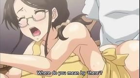 Horny guy can'_t get enough of that busty hentai milf pussy