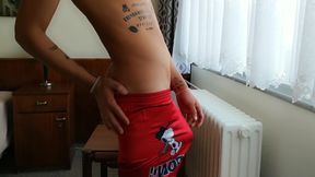 Hitting the Prostate with Huge Dildo and Cum Leaking Without Masturbation