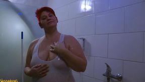 Annadevot - Transparent swimsuit under the shower
