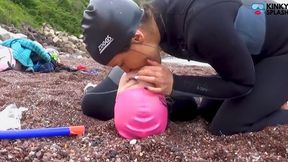 Beach Resuscitation Practice & CPR In Wetsuits - AVI