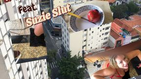 Hot Sunny Afternoon &mdash;  Deepthroat and Pomegranate Feasting