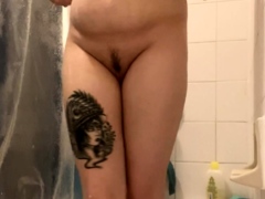Cute curly brunette solo webcam masturbation