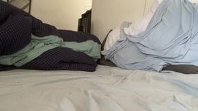 Bubble Butt Ebony Jock Cums Gushing From Tight Hole Fingered Raw