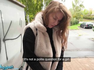 Public Agent - Large naturals Russian mother I'd like to fuck POV oral job fast hard screw with total stranger