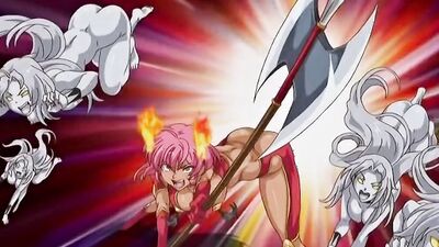 Watch these anime babes go wild with sex in this cartoon full of hentai action