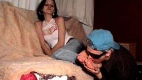 Foot Virgin: Angel