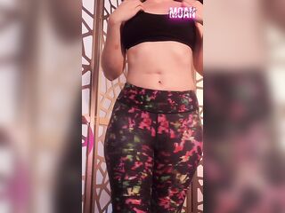 Gym Garments Try On Haul with Booty Plug and Sex tool
