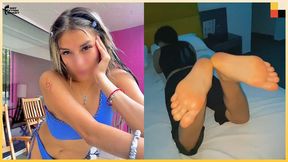 Nick - 23 Years Old - Latina Foot Modeling - Girl Next Door Feet - Amateur Feet - Real Life Foot Fetish