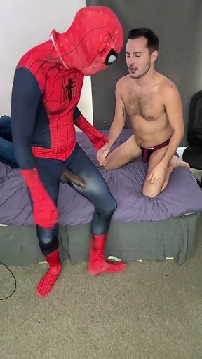 Spiderman Fucks Twink