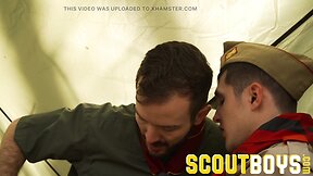 Bred scoutboys kinky hung scout leader breeds smooth scout hard