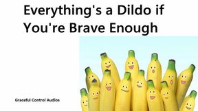 Everything's a Dildo if You're Brave Enough - Anal - Graceful Control Audios