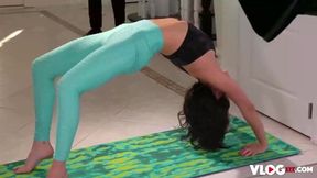 Kylie Rocket Shows Off Her Flexibility in an Exciting Interracial Encounter with Jax Slayher!
