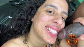 hairy gypsy gets threeway pounded