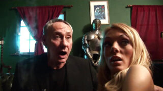 Orgie anală hardcore cu țâțe mari și cur mare Tarra White în ciorapi, futută în cur de pula mare Ben Dover și Paul Chaplin