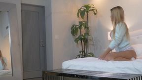 All Heaven and Earth Very Hot Blonde College Girl Amy´s Finest Masturbation