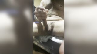 milking my boner in the laundry bedroom