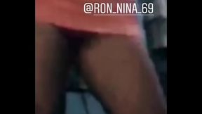 Indian babe making video for lover