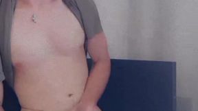 i pulled the strap-on onto my finger and came from very deep penetration