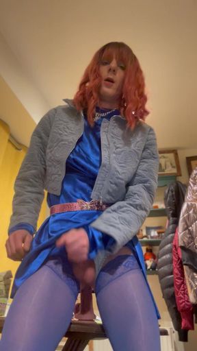 Jess Silk Riding Dildo