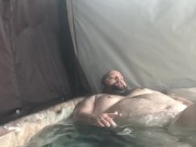 More hot tub fun avec mon très bon French-Canadian twink chaser sub boy