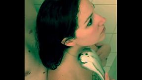 Une bonne douche d&eacute_tente apr&egrave_s m&rsquo_&ecirc_tre faite bien d&eacute_monter . Et &eacute_videmment...