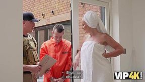 A Legal-age Robber Is Fucking A Milf With Big Tits As His Life Depends On It