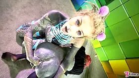 Trans intensely tattooed sisy gets rectal fisted from domme - female dominance extreme