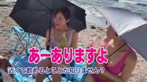 Umi Nampa's Kamakura Adventure: Busty Beauty Gets, Fucked Raw & Bukkaked by Friends