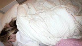 18 Years Old Girl Teaches Her 69 Years Old Sugar-daddy How to Fuck Tight Pussy