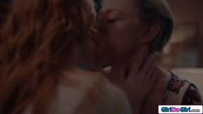 Redheads Nipples Pulled By Dominant Milf