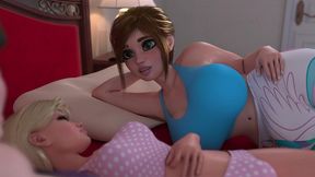 amys big wish episode 2 movie night part 1 pregnant futanari wife watches her milf wife suck off an 18 year old futanari girl