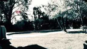 Outdoors In The Sun We Find Aubrey Adams Rubbing Herself And Fucking Too