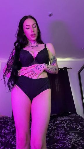 Slutty British Goth Dirty talk ASMR