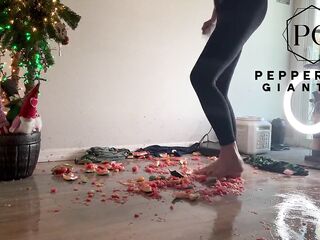 Fruit Crush Aftermath: Cleaning up the Soaked Floor Mess