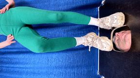 Sporty girl in dirty Balenciaga`s crushes my floor-face (part 4 of 9), flo645x 2160p