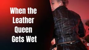 PVC Overload: When the Leather Queen Gets Wet