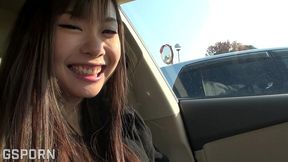 nice day in the theme park and hot sex with a sexy japanese girl