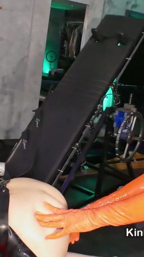 Epic moment from &quot;Extreme double femdom double fisting for lucky sub boy&quot;