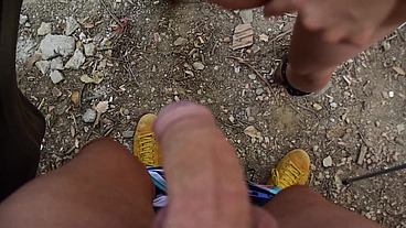 fucking in the wood ! threesome ! jessika diamond, v bloom and aixmen (french big dick !)