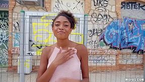 Weekend Fuckaway - Mike Angelo Fucks Legal-age Perky Tits Ebony Teen 18+ Outdoors On The Beach