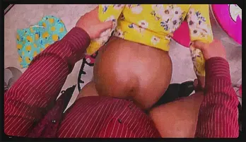 Taboo Outdoor Encounter with Ebony Step Daughter